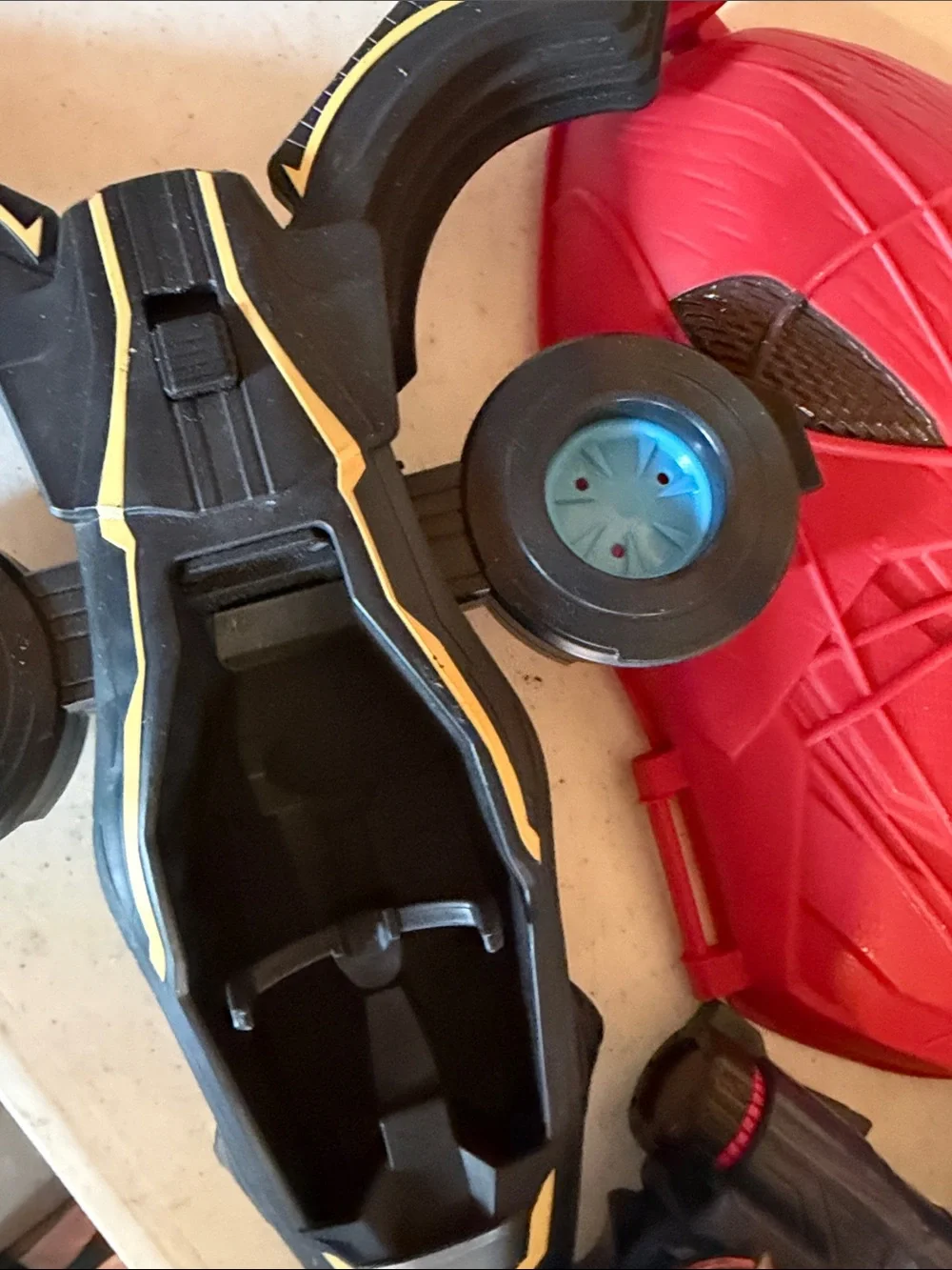 Mattel Kids Red and Black Superhero Mask & Accessory Set